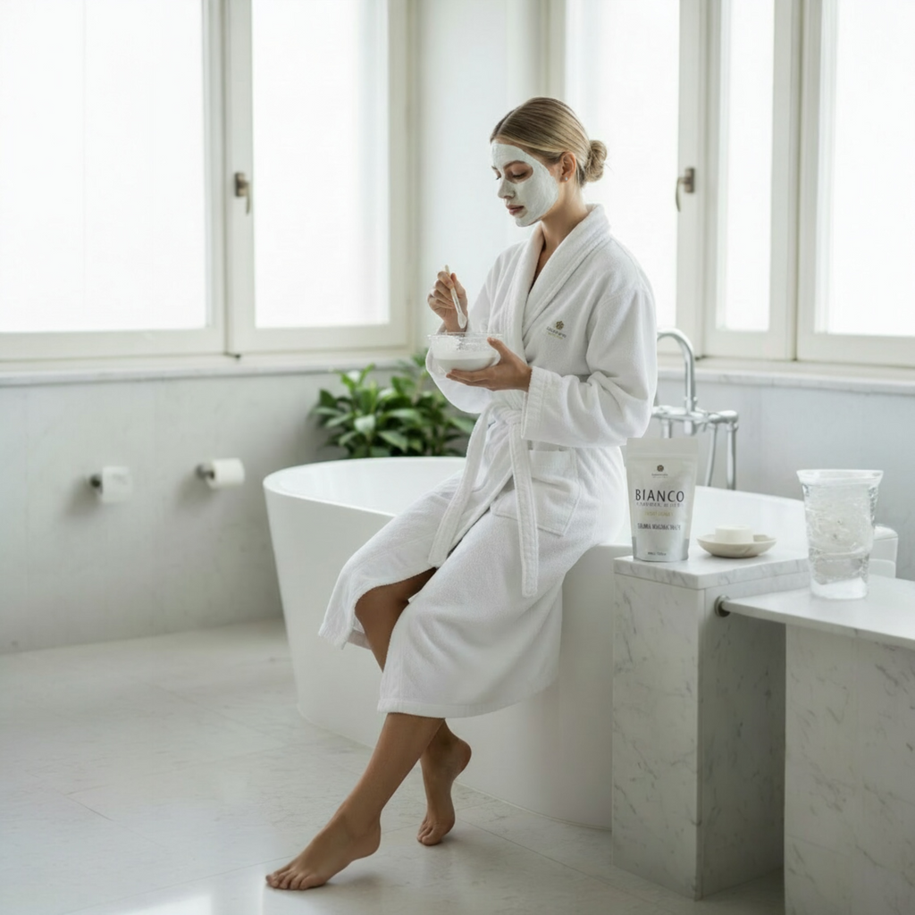 BMA – Bianco Minerale Attivo | Polvere Termale Sulfurea – Rosapepe 1907 – 250 g