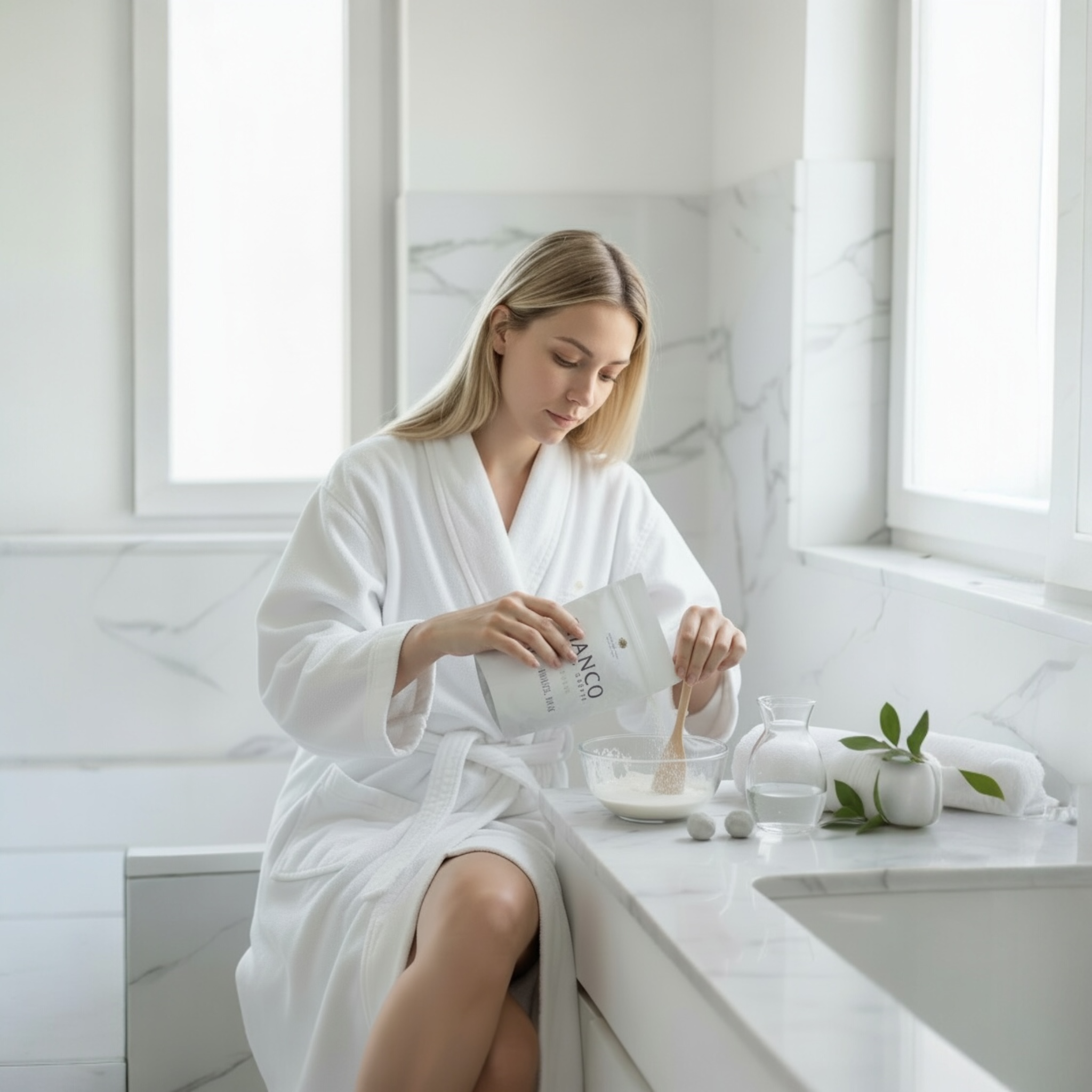 BMA – Bianco Minerale Attivo | Polvere Termale Sulfurea – Rosapepe 1907 – 250 g