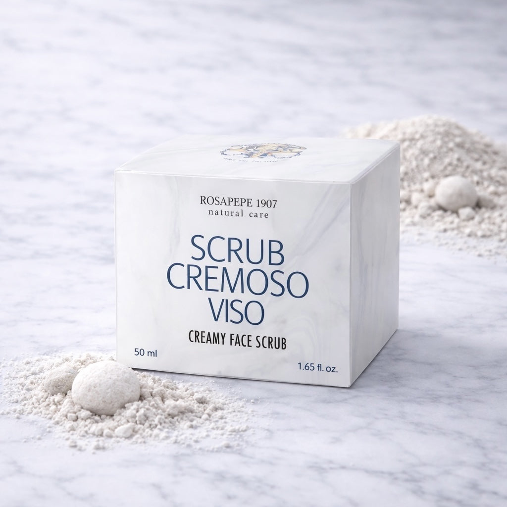 Scrub Cremoso Viso Termale Purificante – BMA Sulfureo | Rosapepe 1907 – 50 ml