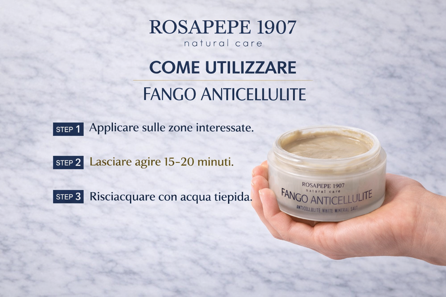 Fango Termale Anticellulite – BMA Sulfureo | Rosapepe 1907 – 250 ml