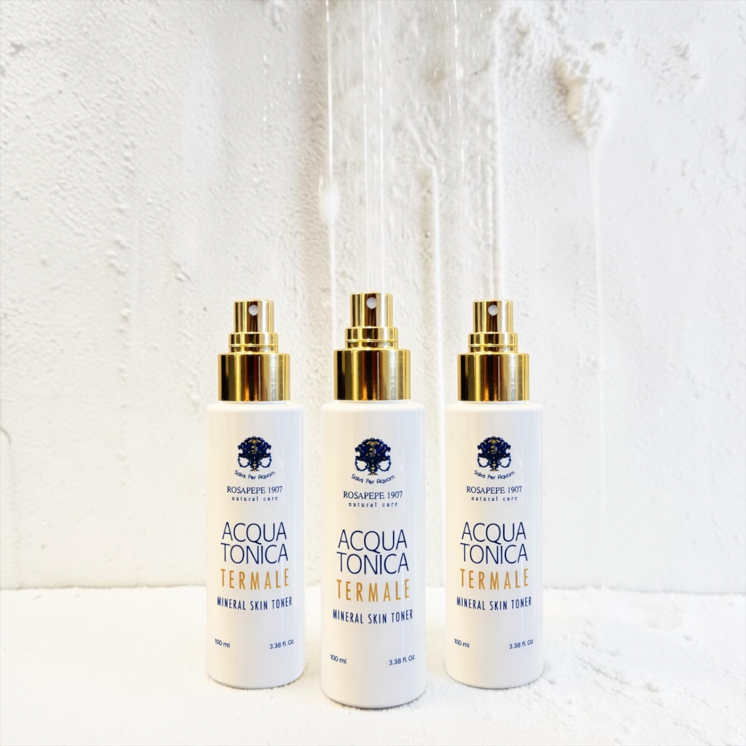 Acqua Tonica Termale Mineral Skin Toner X3 – Sorgente San Antonio al Monte | Rosapepe 1907 – 300 ml