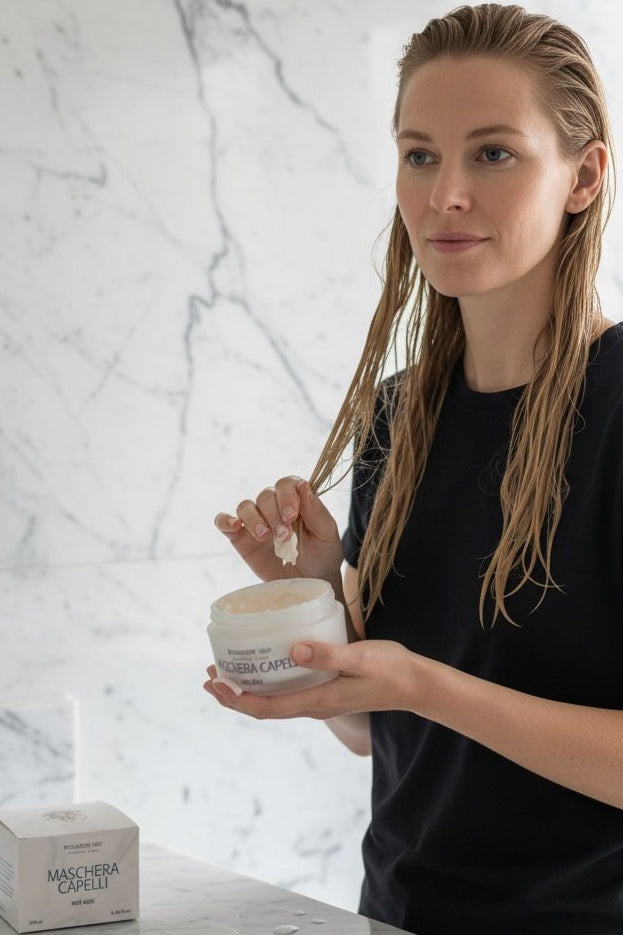 Maschera Capelli Termale Nutriente – Hair Mask BMA Sulfureo | Rosapepe 1907 – 250 ml